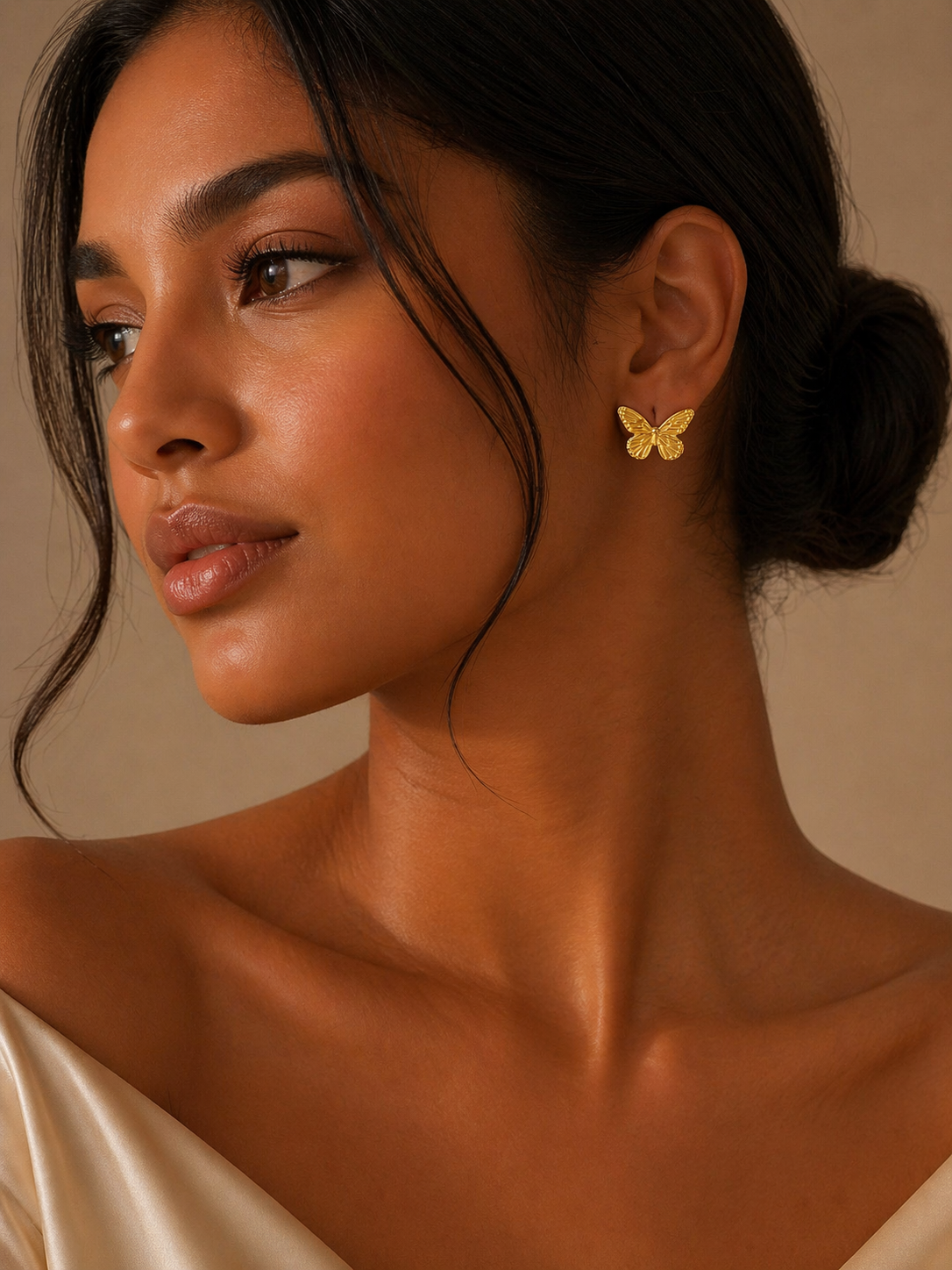 Eleams Evania Butterfly Studs