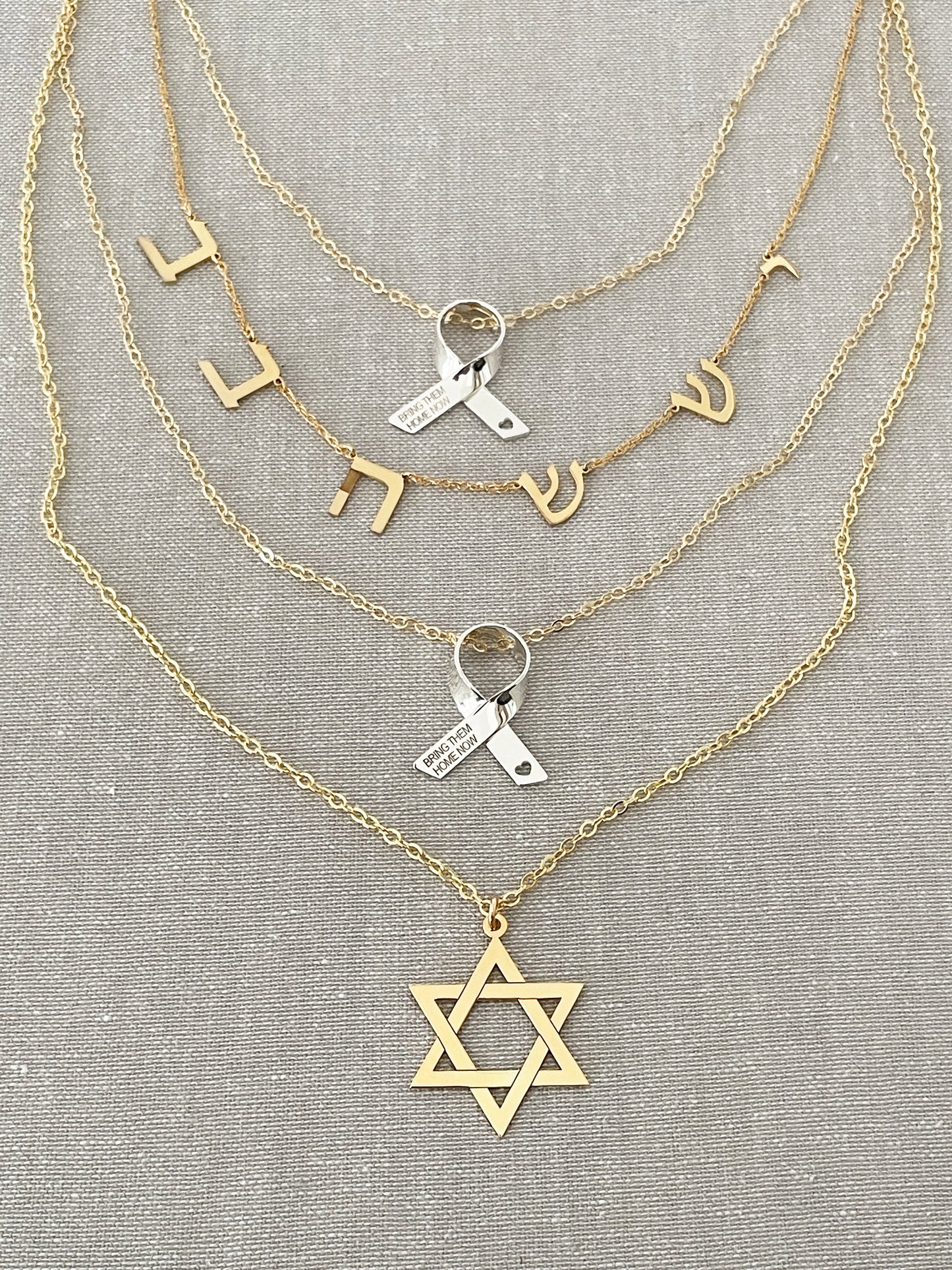 Jordan Star of David Necklace