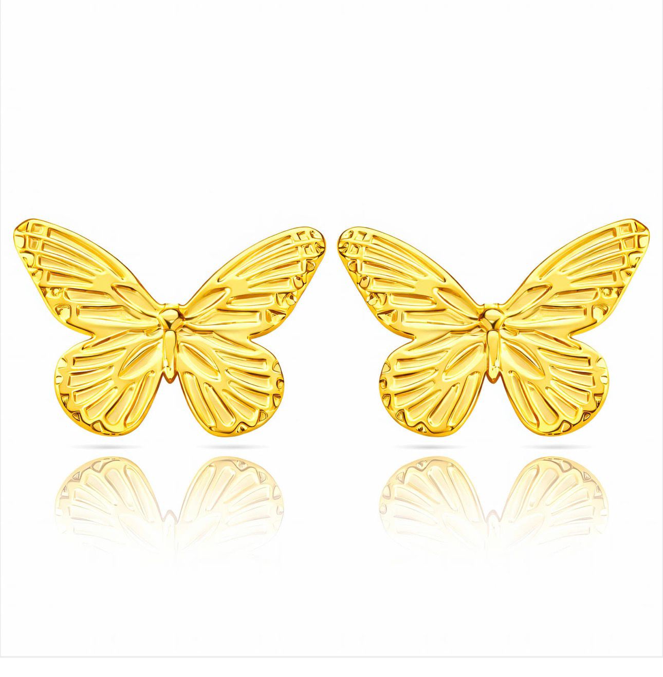 Eleams Evania Butterfly Studs